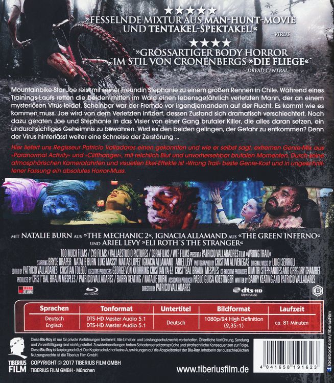 Produktbild: Wrong Trail - Tour in den Tod - Uncut