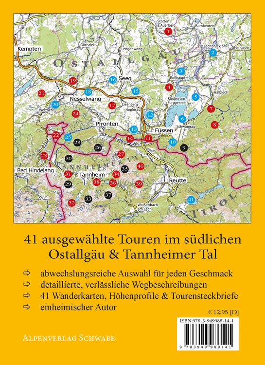 Produktbild: Leichte Wanderungen Ostallg&auml;u und Tannheimer Tal