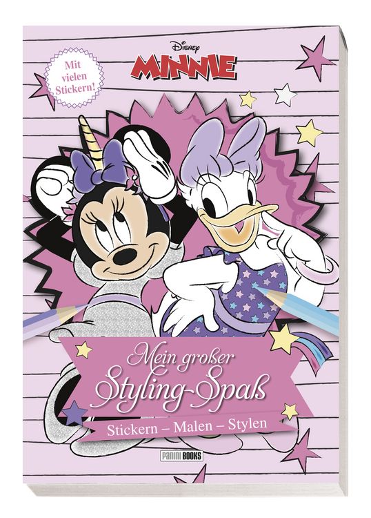 Produktbild: Disney Minnie: Mein gro&szlig;er Styling-Spa&szlig;: Stickern, Malen, Stylen