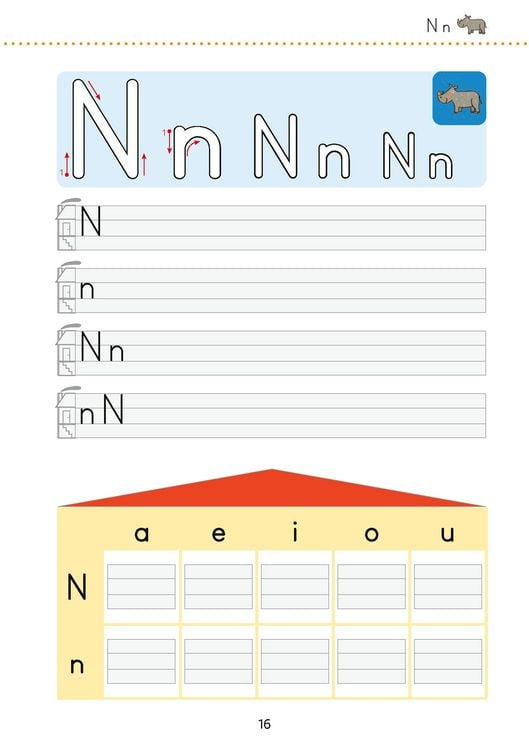 Produktbild: Mein &Uuml;bungsheft Buchstaben schreiben lernen 1. Klasse: Druckbuchstaben und W&ouml;rter &uuml;ben