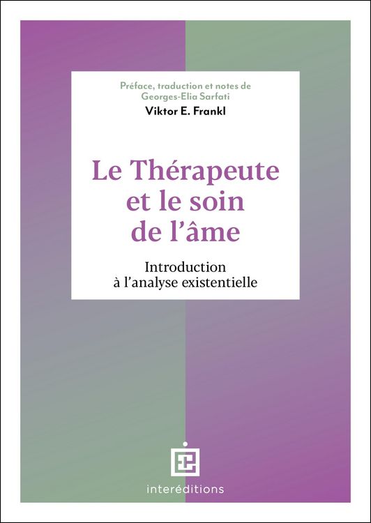 Produktbild: Le th&eacute;rapeute et le soin de l'&acirc;me