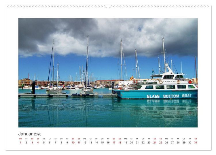 Produktbild: Fuerteventura - Bildsch&ouml;n (Wandkalender 2026 DIN A2 quer), CALVENDO Monatskalender