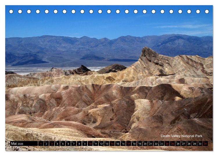 Produktbild: USA - Naturlandschaften des Wilden Westens (Tischkalender 2026 DIN A5 quer), CALVENDO Monatskalender