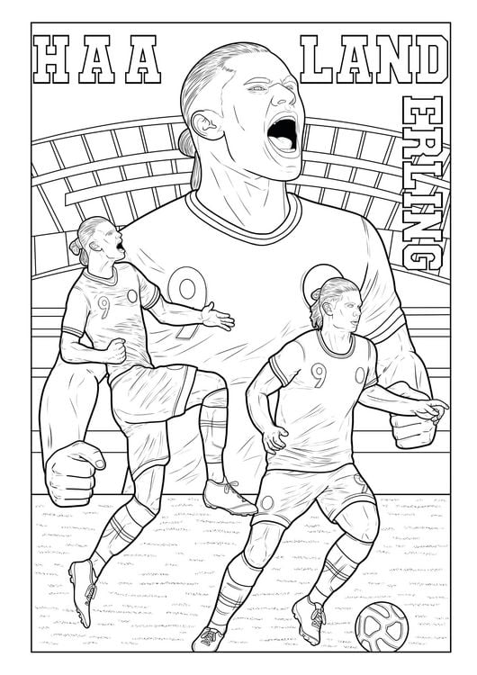 Produktbild: Fu&szlig;ball Malbuch - Tore, Siege & Triumphe SUPERSTARS Fu&szlig;ballhelden der EM 2024 &ndash; ab 6 Jahren mit 50 Ausmalbildern