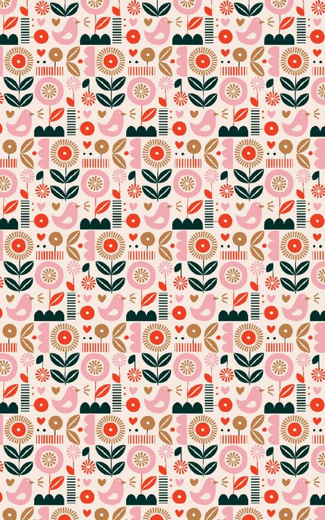 Produktbild: Notizbuch Insel-B&uuml;cherei &raquo;Puderrosa Blumen retro&laquo;