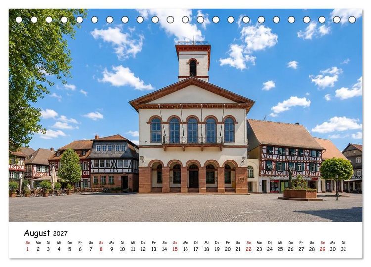 Produktbild: Seligenstadt am Main (Tischkalender 2027 DIN A5 quer), CALVENDO Monatskalender