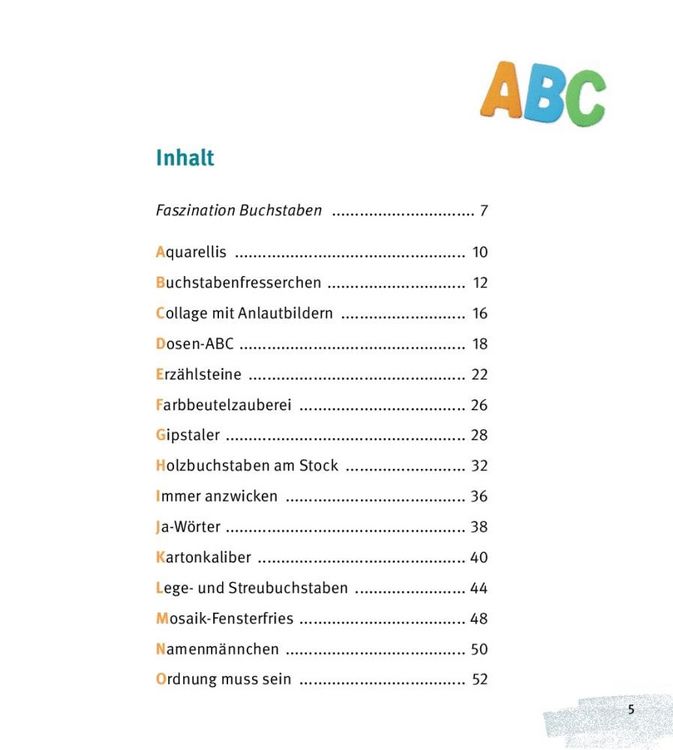 Produktbild: Das kreative ABC-Buch