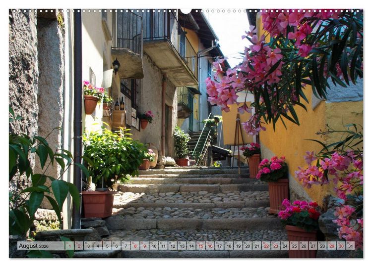 Produktbild: Isola dei Pescatori im Lago Maggiore (Wandkalender 2026 DIN A2 quer), CALVENDO Monatskalender