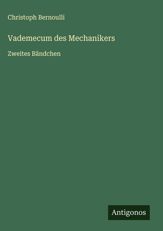 Produktbild: Vademecum des Mechanikers