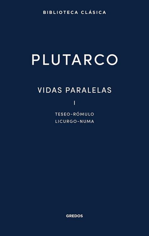 Produktbild: Vidas paralelas I. Teseo - R&oacute;mulo - Licurgo - Numa