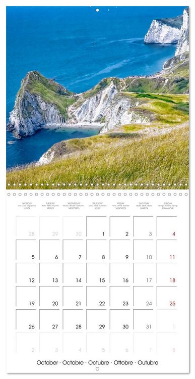 Produktbild: South England - Impressions from south western counties (Wall Calendar 2026 12 &times; 12 Inch) CALVENDO 12 Month Wall Calendar