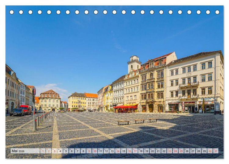 Produktbild: Zittau Impressionen (Tischkalender 2026 DIN A5 quer), CALVENDO Monatskalender