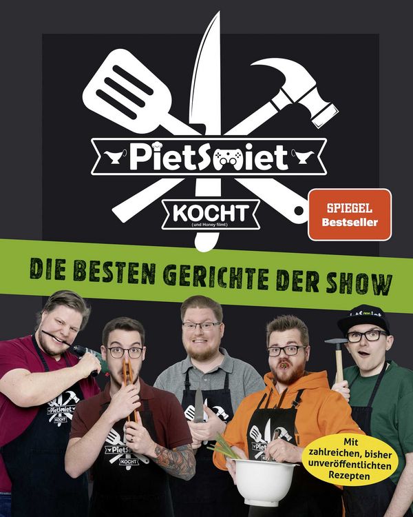 Produktbild: PietSmiet kocht. Die besten Gerichte der Show