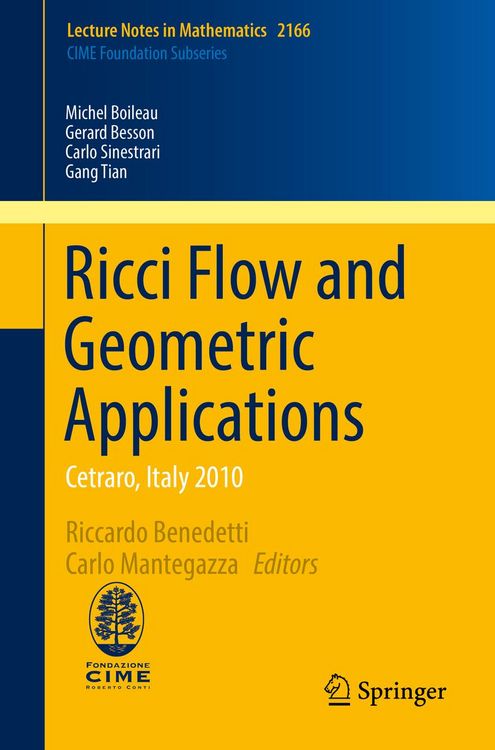 Produktbild: Ricci Flow and Geometric Applications