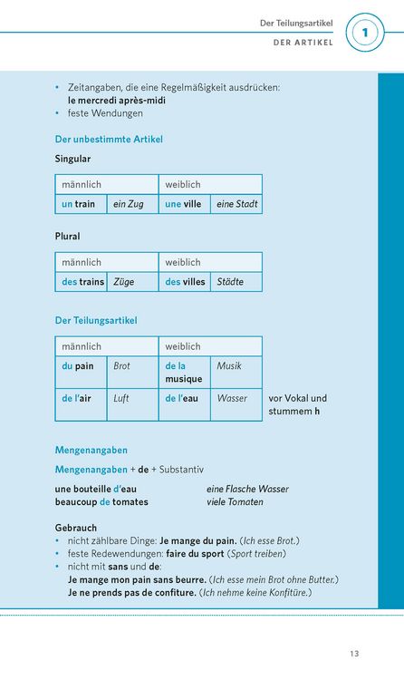 Produktbild: PONS Grammatik kurz & b&uuml;ndig Franz&ouml;sisch