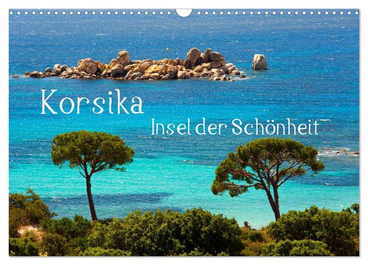 Produktbild: Korsika Insel der Sch&ouml;nheit (Wandkalender 2026 DIN A3 quer), CALVENDO Monatskalender