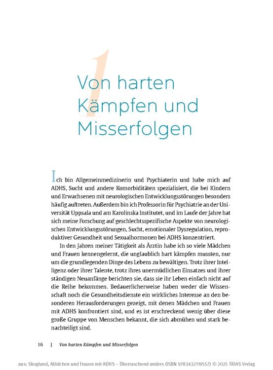 Produktbild: M&auml;dchen und Frauen mit ADHS