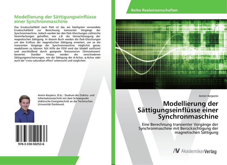 Produktbild: Modellierung der S&auml;ttigungseinfl&uuml;sse einer Synchronmaschine