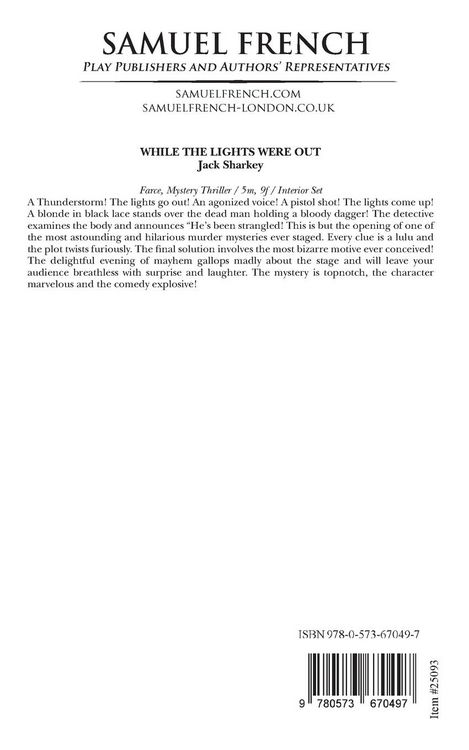 Produktbild: While the Lights Were Out
