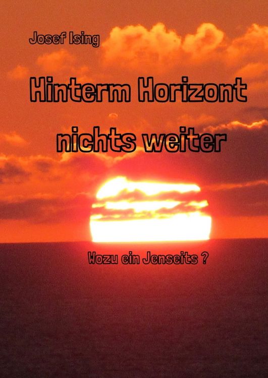 Produktbild: Hinterm Horizont nichts weiter