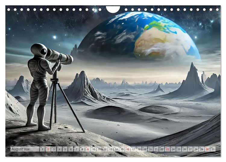 Produktbild: Aliens auf Tour (Wandkalender 2026 DIN A4 quer), CALVENDO Monatskalender