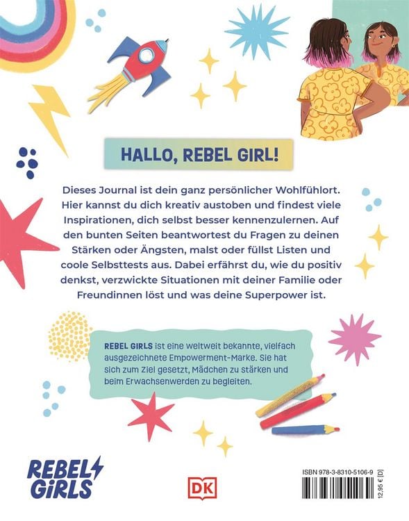Produktbild: Rebel Girls - das Original. Growing up powerful Journal