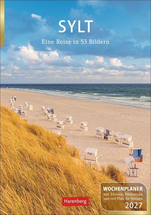 Produktbild: Sylt Wochenplaner 2027 - Eine Reise in 53 Bildern