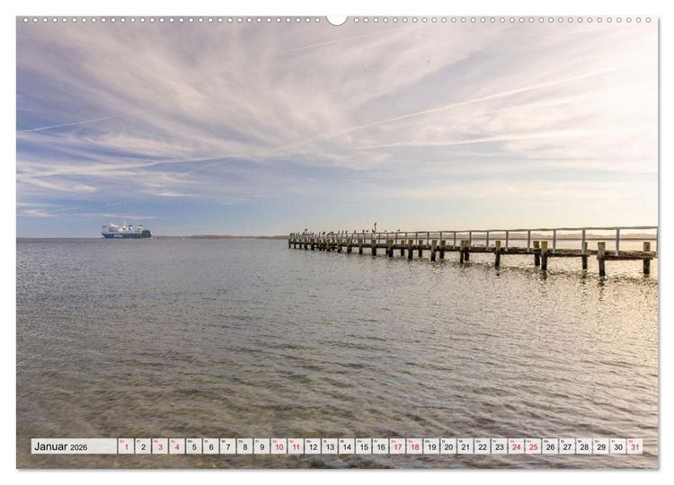 Produktbild: Ostseebilder (hochwertiger Premium Wandkalender 2026 DIN A2 quer), Kunstdruck in Hochglanz