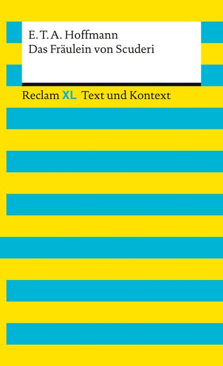 Produktbild: Das Fr&auml;ulein von Scuderi. Textausgabe mit Kommentar und Materialien