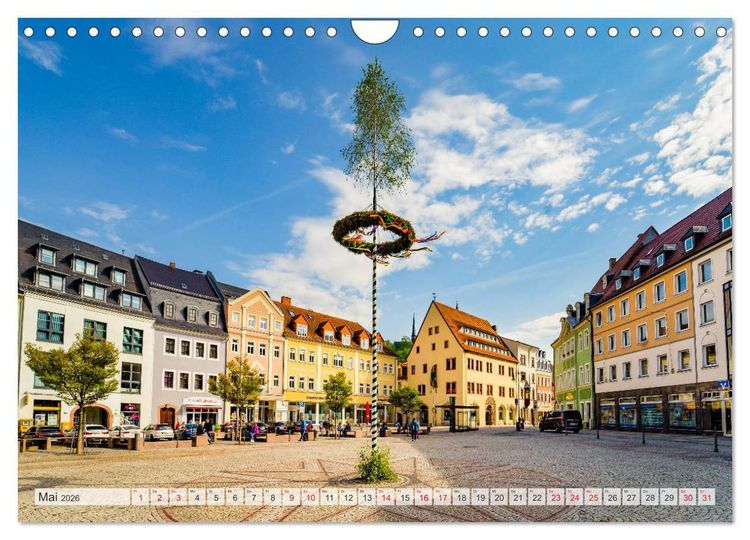 Produktbild: Mittweida Impressionen (Wandkalender 2026 DIN A4 quer), CALVENDO Monatskalender