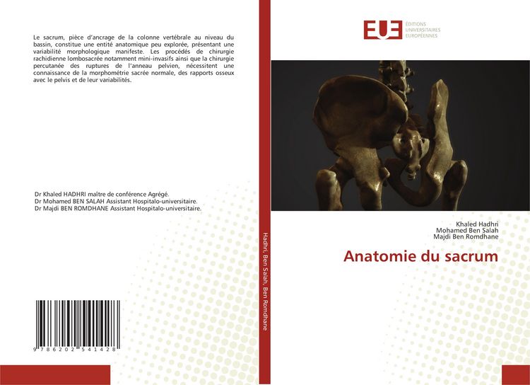 Produktbild: Anatomie du sacrum
