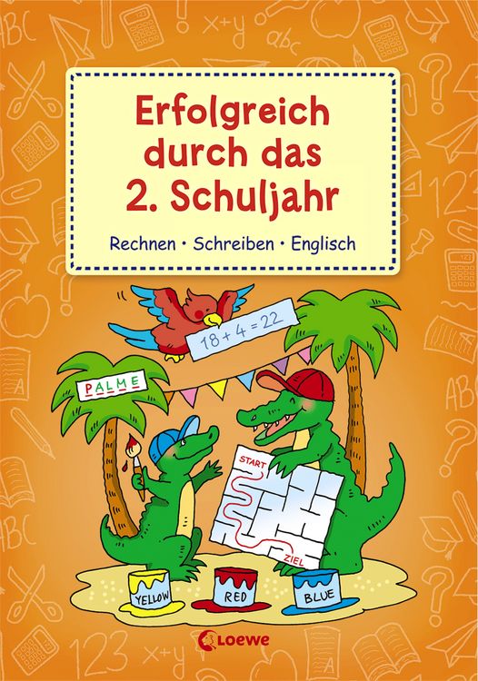 Produktbild: Erfolgreich durch das 2. Schuljahr - Rechnen Schreiben Englisch