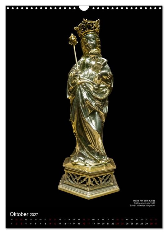 Produktbild: Maria - Mutter Gottes (Wandkalender 2027 DIN A3 hoch), CALVENDO Monatskalender