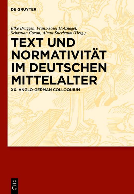 Produktbild: Text und Normativit&auml;t im deutschen Mittelalter