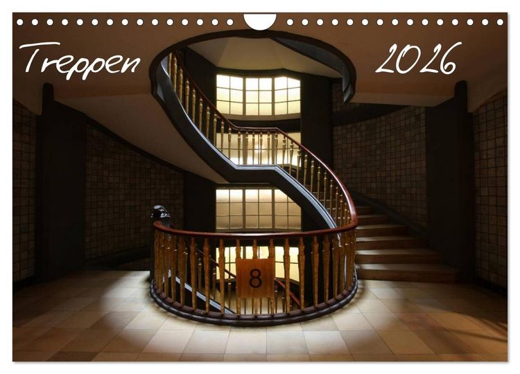 Produktbild: Treppen (Wandkalender 2026 DIN A4 quer), CALVENDO Monatskalender