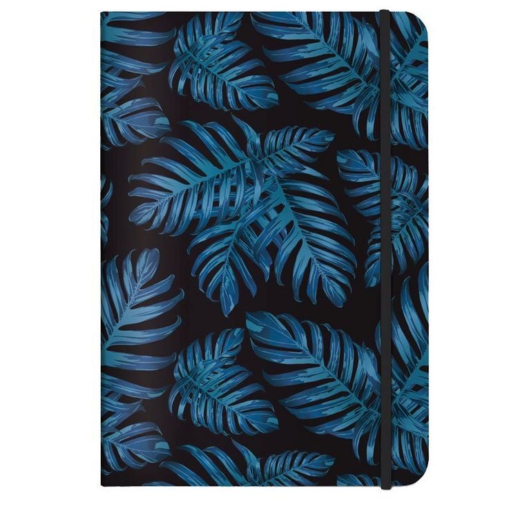 Produktbild: Notizbuch A5 Philodendron blue