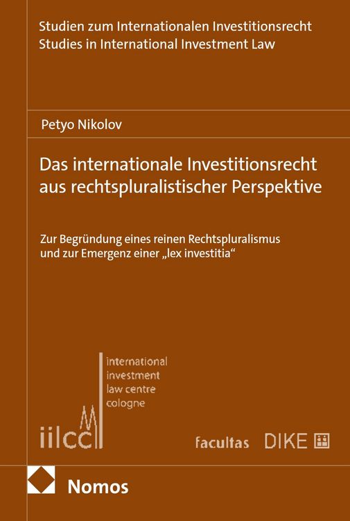 Produktbild: Das internationale Investitionsrecht aus rechtspluralistischer Perspektive