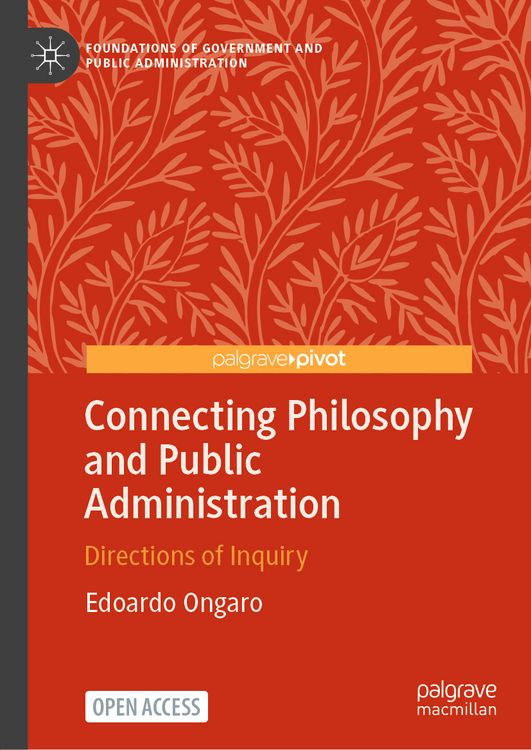 Produktbild: Connecting Philosophy and Public Administration