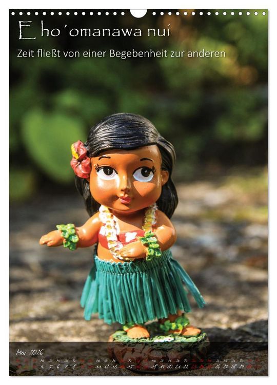 Produktbild: Hula Dancer - Hawaiianische Weisheiten (Wandkalender 2026 DIN A3 hoch), CALVENDO Monatskalender
