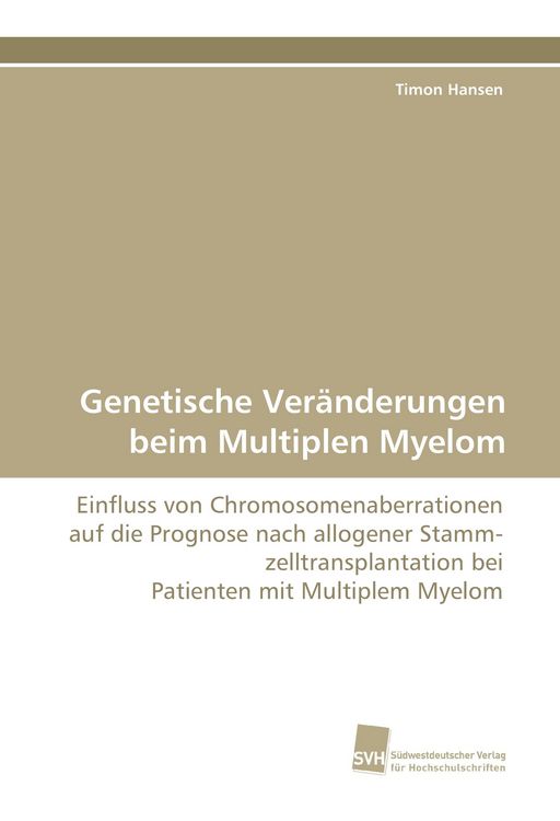 Produktbild: Genetische Ver&auml;nderungen beim Multiplen Myelom