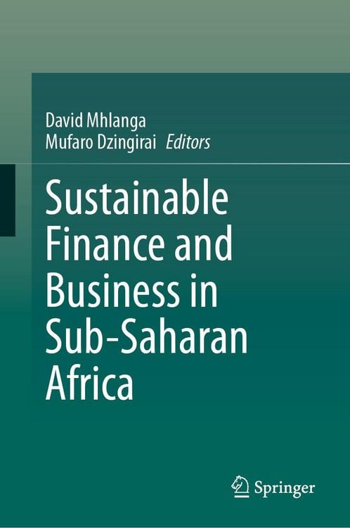 Produktbild: Sustainable Finance and Business in Sub-Saharan Africa
