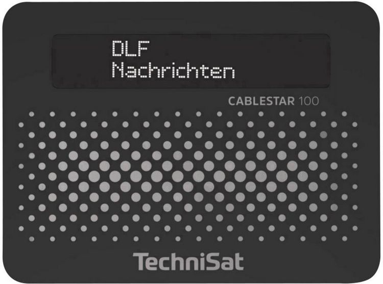 Produktbild: TechniSat Cablestar 100 Digital-Radio Empfangsteil Schwarz