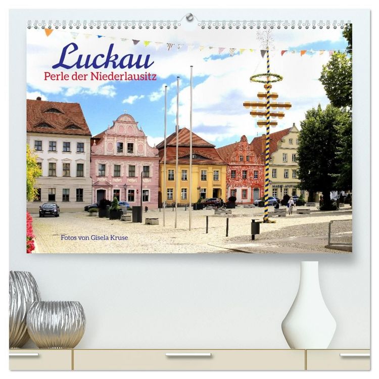 Produktbild: Luckau - Perle der Niederlausitz (hochwertiger Premium Wandkalender 2027 DIN A2 quer), Kunstdruck in Hochglanz