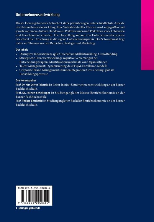 Produktbild: Unternehmensentwicklung