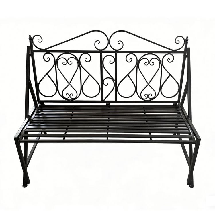 Produktbild: HTI-Living Gartenbank Solea Eisen Schwarz Gartenbank Solea Eisen Schwarz
