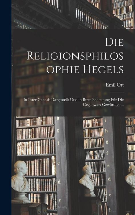 Produktbild: Die Religionsphilosophie Hegels