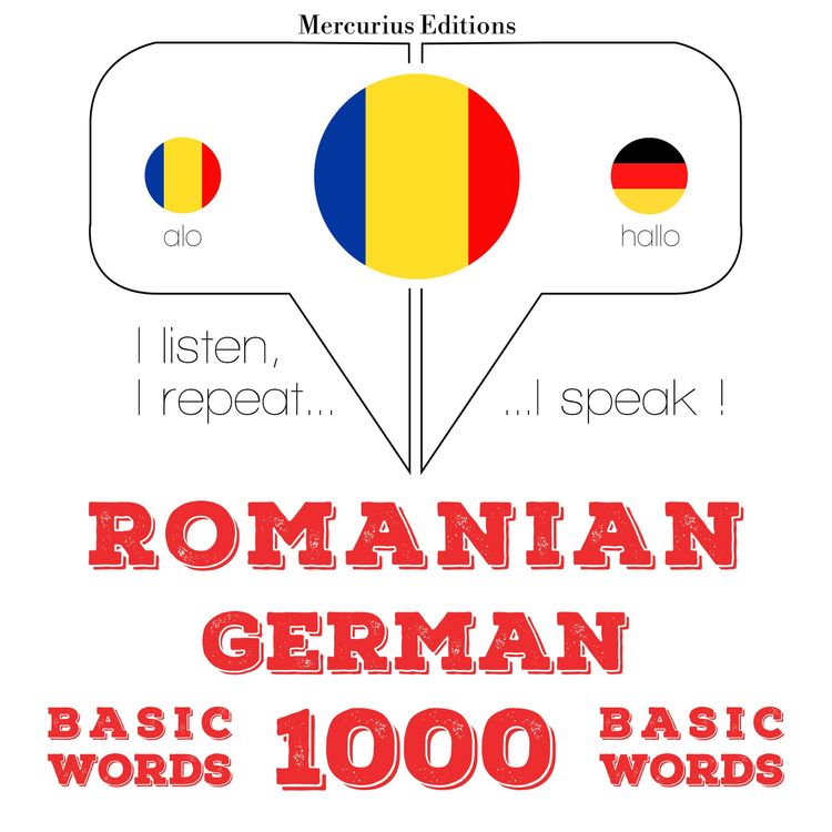 Produktbild: Rom&acirc;nă - germană: 1000 de cuvinte de bază