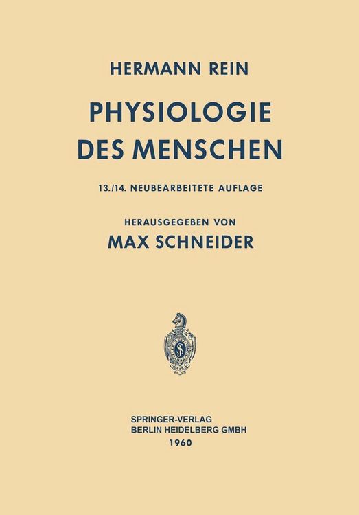Produktbild: Einf&uuml;hrung in die Physiologie des Menschen
