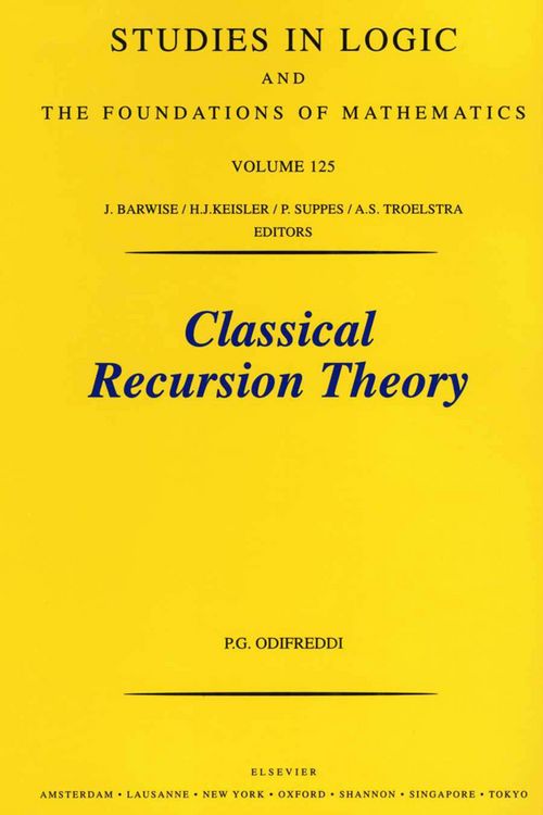 Produktbild: Classical Recursion Theory