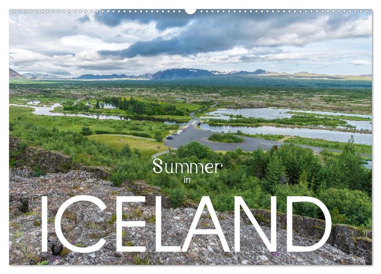 Produktbild: Summer in Iceland (Wall Calendar 2026 DIN A2 landscape), CALVENDO 12 Month Wall Calendar